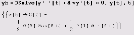 Как видите, система Mathematica обозначает