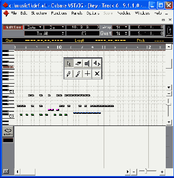 Содержание главы 4.4.
Редактор ударных инструментов Drum Edit
