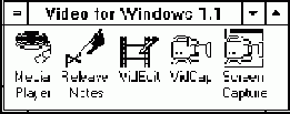 Microsoft Video for Windows  