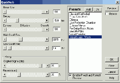   QuickVerb  Reverb