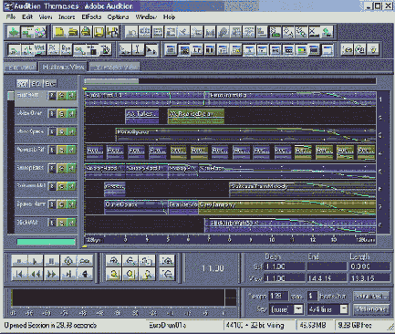     :  Multitrack View